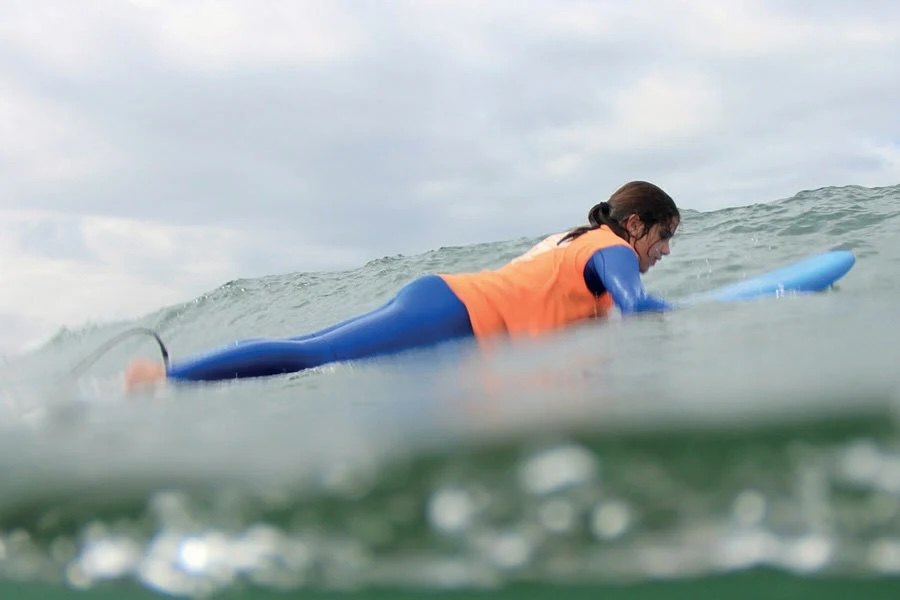 Campeã do mundo invisual: Marta Paço dá lição de vida no Pulsar do Surf
